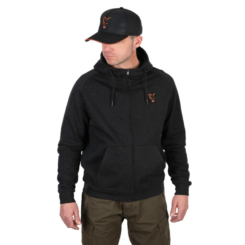 Bluza Fox Collection LW Hoody - Black/Orange - L Niska cena