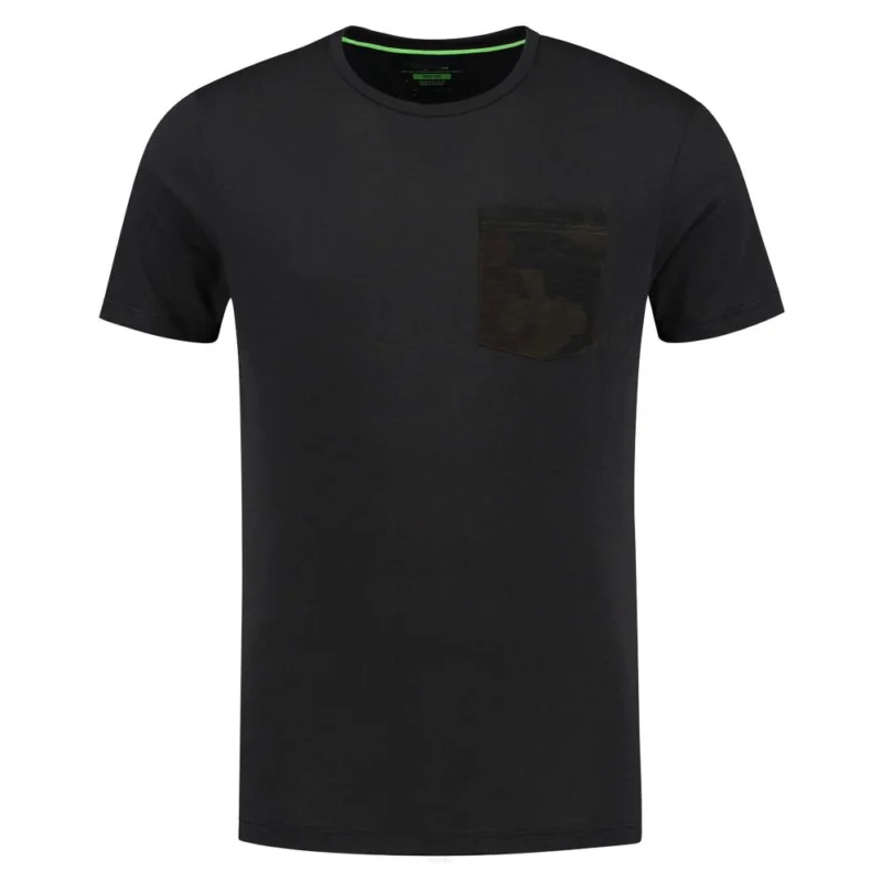 Koszulka Korda Le Kamo Pocket Tee Black - Small Obniżka ceny