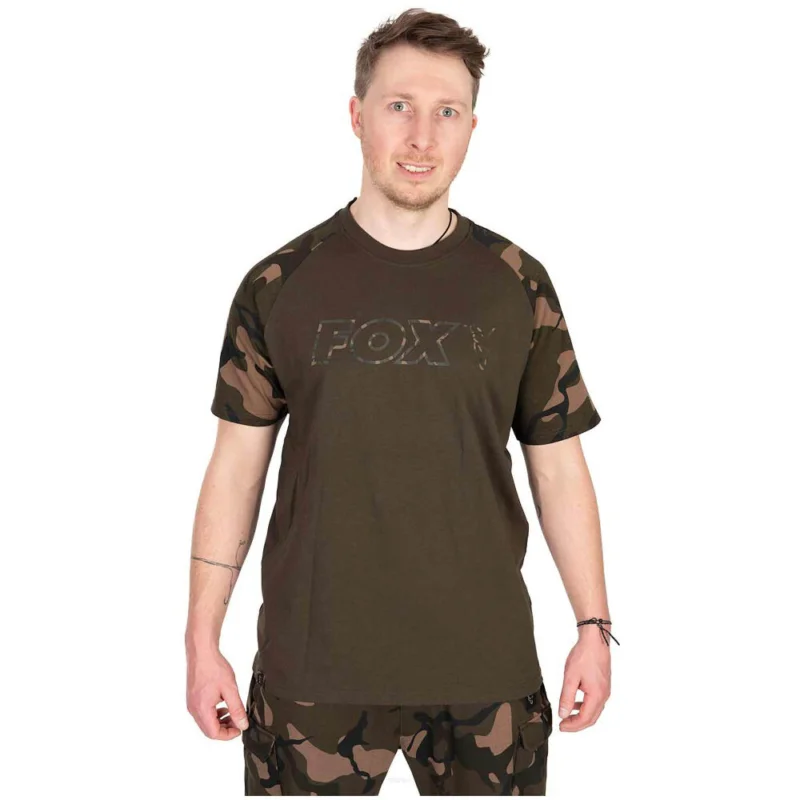 Koszulka Fox Khaki/Camo Outline T - L Okazja