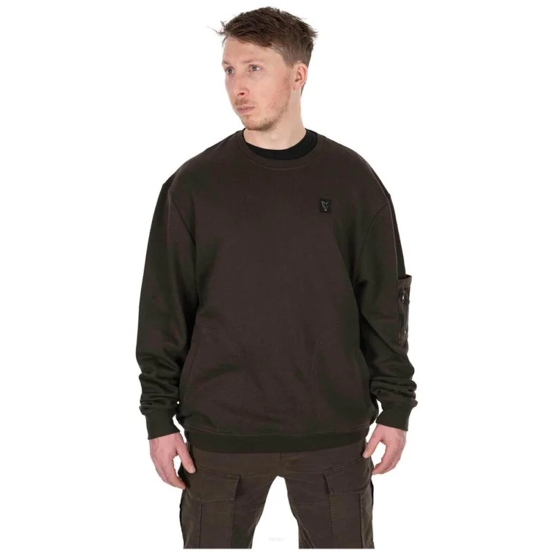 Darmowy zwrot Bluza Fox Lw Khaki Pullover - L