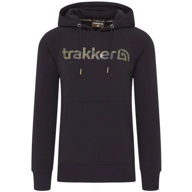 Bluza Trakker CR Logo Hoody Black Camo - Small Ekspresowa dostawa