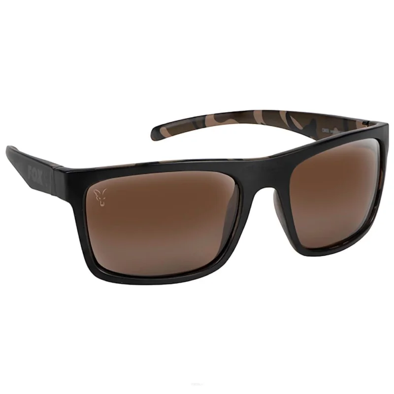 Okulary Fox Avius - Black/Camo - Brown Lense Nie przegap