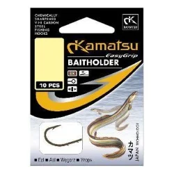Ograniczona ilość Przypon Kamatsu Baitholder Węgorz Nr.1/0,30mm 50cm (10szt)