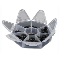 Stopery koralikowe Saenger Spectic Soft Rubber Beads (66szt.) Tylko dziś