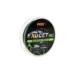 Dostępne od ręki Plecionka Fox Exocet MK2 Marker Braid Lo-Vis Green 0,18mm/300m