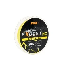 Dostępne od ręki Plecionka Fox Exocet MK2 Spod Braid Hi-Vis Yellow 0,18mm/300m