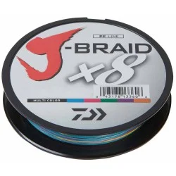 Promocja Plecionka Daiwa J-Braid X8 0,42mm/300m multikolor
