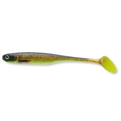 Przynęta gumowa Cormoran Crazy Fin Shad 13cm, Chartreuse UV Darmowy zwrot