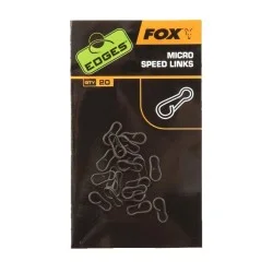 Agrafki Fox Edges Micro Speed Links (20szt.) Dostępne od ręki