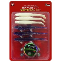 Zestaw przynęt DAM Effzett Vertical Kit Popularny