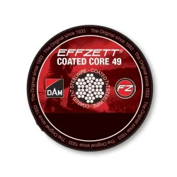 Przypon stalowy DAM Effzett Coated Core49 Steeltrace 11kg/10m brązowy Oferta limitowana