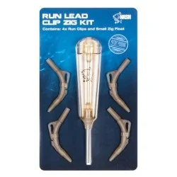 Bestseller Zestaw Nash Run Lead Clip Zig Kit