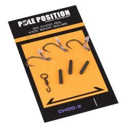 Niska cena Przypon Pole Position QC Chod-X Rig 4cm (3szt.)