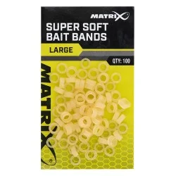 Bezpieczna płatność Gumki Matrix Super Soft Bait Bands - Large (100szt.)