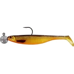 Dostępne od ręki Przynęta gumowa Westin ShadTeez Slim Rigged'N Ready rozm.2/0, 7,5cm/5g, Gold Rush