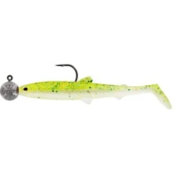 Przynęta gumowa Westin BullTeez Rigged'N Ready rozm.4/0, 9,5cm/7g, Sparkling Chartreuse Promocja