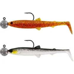 Zestaw przynęt gumowych Westin BullTeez Rigged'N Ready rozm.4/0, 9,5cm/7g - Clear Water Mix 6 Wyjątkowa oferta