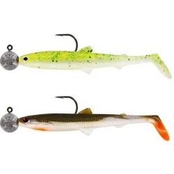 Premium Zestaw przynęt gumowych Westin BullTeez Rigged'N Ready rozm.4/0, 9,5cm/7g - Dark Water Mix 5