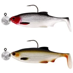 Tani Zestaw przynęt gumowych Westin Ricky the Roach Rigged'N Ready, rozm.3/0, 7cm/5g - Clear Water Mix 4