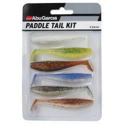Hit sprzedaży Zestaw przynęt gumowych Abu Garcia Paddle Tail Kit (6szt.)