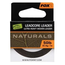Do wyczerpania zapasów Plecionka przyponowa Fox Naturals Leadcore 50lb/22,7kg