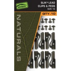 Cena promocyjna Klips Fox Naturals Slik Lead Clips & Pegs, rozm.10 (10szt.)