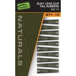 Tani Nasadka Fox Naturals Slik Lead Clip Tail Rubbers, rozm.10 (10szt.)