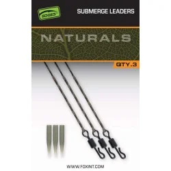 Przypon Fox Naturals Submerge Leaders 40lb (3szt.) Ekspresowa dostawa