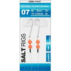 Wyprzedaż Przypon Spro Saltwater Salt Rig 07 Polyball Fluoro Orange 0,70mm/90cm