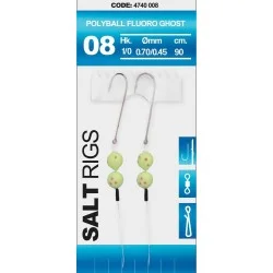 Przypon Spro Saltwater Salt Rig 08 Polyball Fluoro Ghost 0,70mm/90cm Premium
