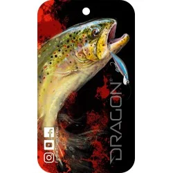 Zawieszka zapachowa Dragon Pstrąg Czarna Niska cena