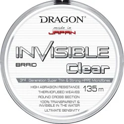 Plecionka Dragon Invisible 135m, Clear Super okazja