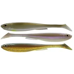 Bezpieczna płatność Zestaw przynęt gumowych Daiwa Prorex Slim Shady Color Mix Nature Set 16cm/78g (3szt.)