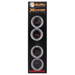 Wysoka jakość Obciążenie do koszyka zanętowego Guru Slimline X-Change Feeder Weights Medium 25+30g (4szt.)
