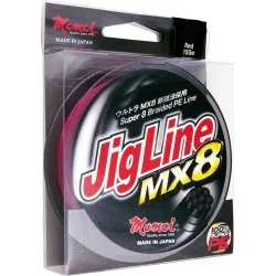 Oferta Plecionka Momoi Jigline MX8 150m, Red