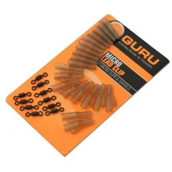 Dodaj do koszyka Bezpieczny klips Guru Micro Lead Clip & Swivels (10szt.)