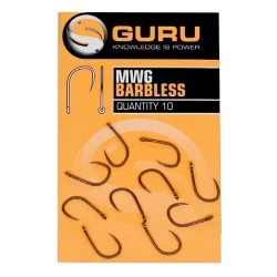 Dostępne od ręki Haczyk Guru MWG Barbless (10szt.)