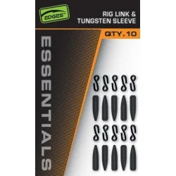 Ostatnia szansa Łącznik Fox Edges Essentials Rig Link & Tungsten Sleeve (10szt.)