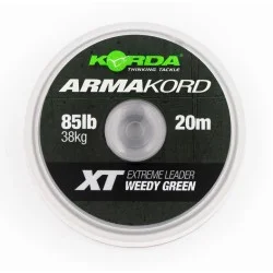 Plecionka przyponowa Korda Arma Kord XT 85lb/20m, Weedy Green Promocja