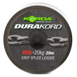 Leader Korda Dura Kord Dyneema Spliceable Leader, Green Tylko dziś