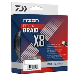 Plecionka Daiwa N'Zon X8 Braid, Steel Grey Niska cena