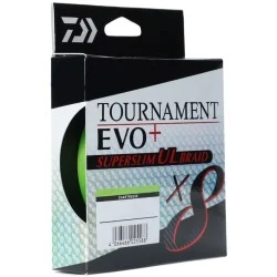 Plecionka Daiwa Tournament X8 Braid EVO+ Superslim UL 135m, Chartreuse Ekspresowa dostawa