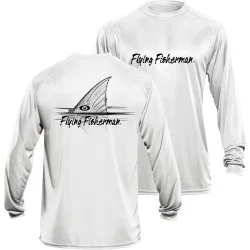 Koszulka Flying Fisherman Performance Redfish White Nowy