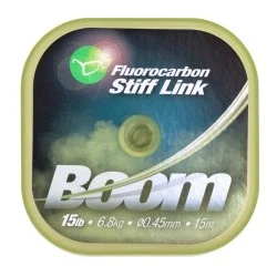 Żyłka przyponowa Korda Fluorocarbon Stiff Link Boom 15m Wysoka jakość