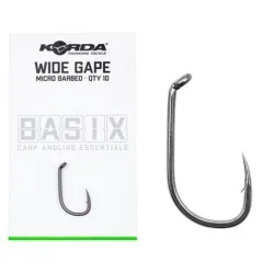 Popularny Haczyk Korda Basix Wide Gape Micro Barbed (10szt.)