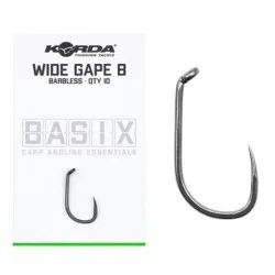 Haczyk Korda Basix Wide Gape Barbless (10szt.) Bestseller