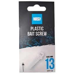 Zniżka Wkrętka do przynęt Nash Plastic Bait Screws 13mm (10szt.)