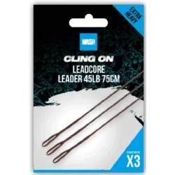 Przypon Nash Cling On Leadcore Leader 45lb/75cm (3szt.) Oferta