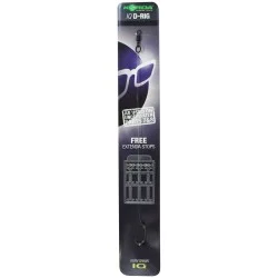 Oferta limitowana Przypon Korda IQ D Rig Kurv Shank Barbless