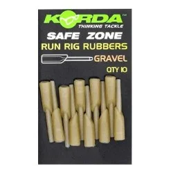 Darmowy zwrot Nasadka Korda Run Rig Rubbers, Gravel (10szt.)